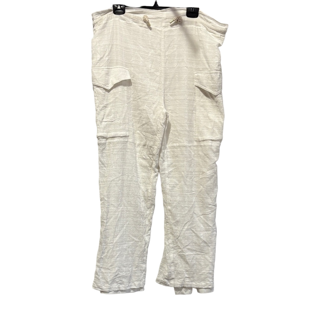 Women's Wide Leg Pants in White